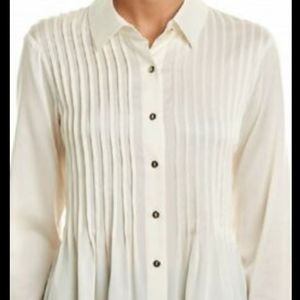 St John blouse cream